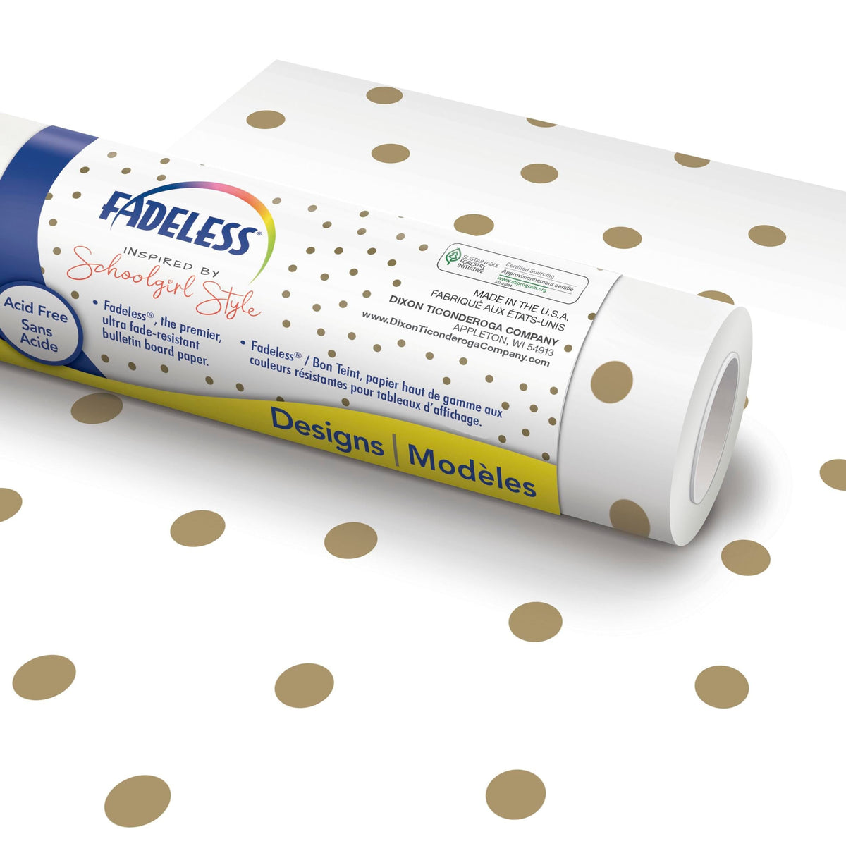 PAPER ROLL FADELESS LITTLE MISS 48 IN X 50 FT