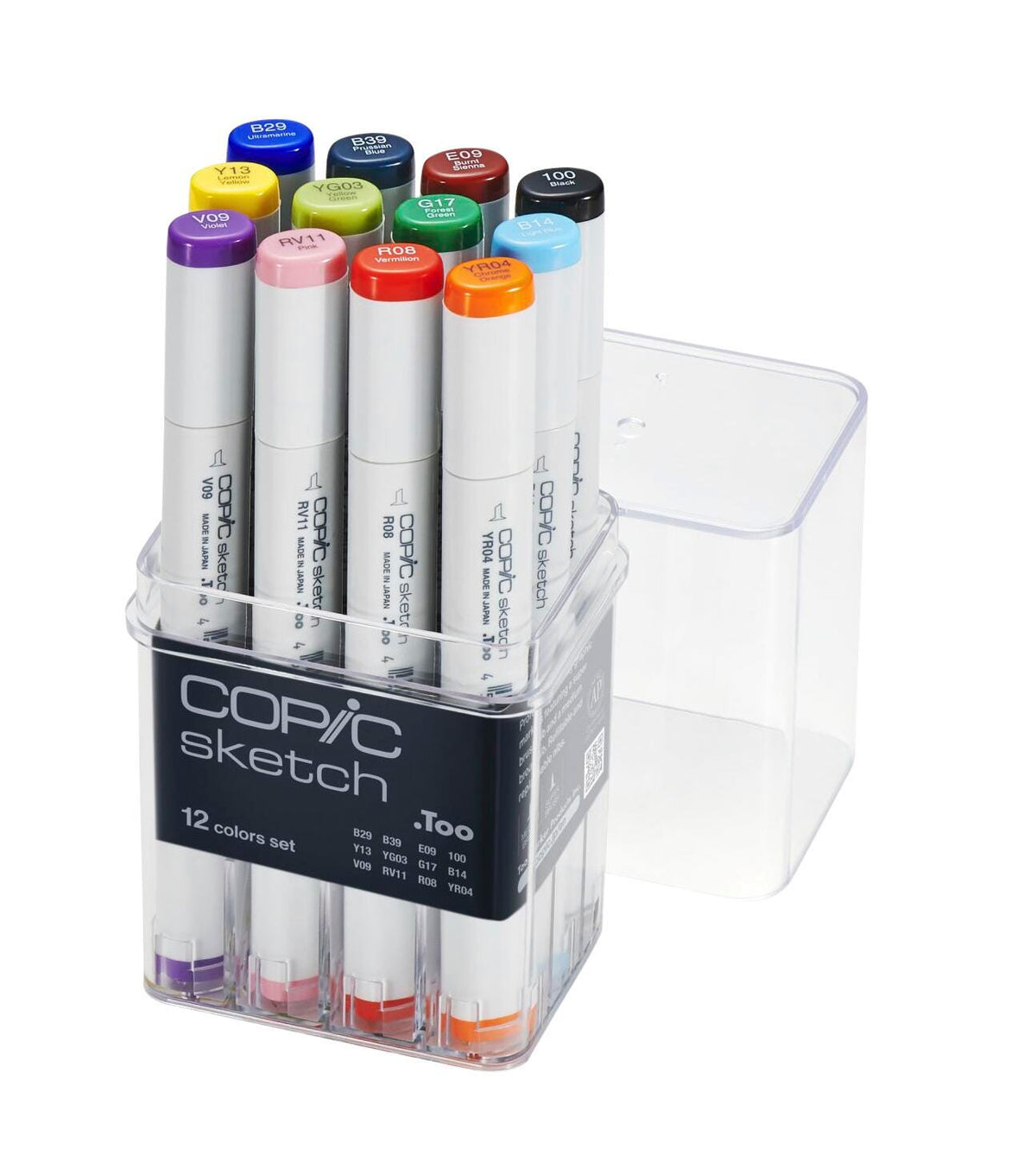 MARKERS COPIC SKETCH ASST COLORS SET OF 12