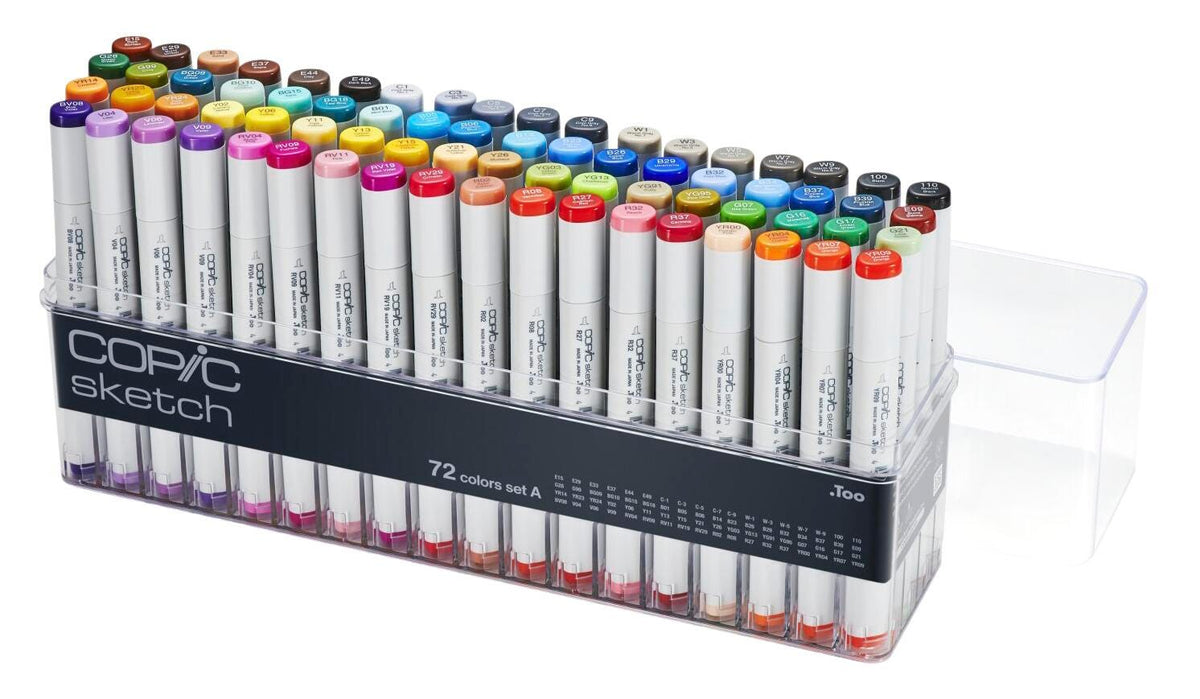 MARKERS COPIC SKETCH ASST COLORS SET OF 72