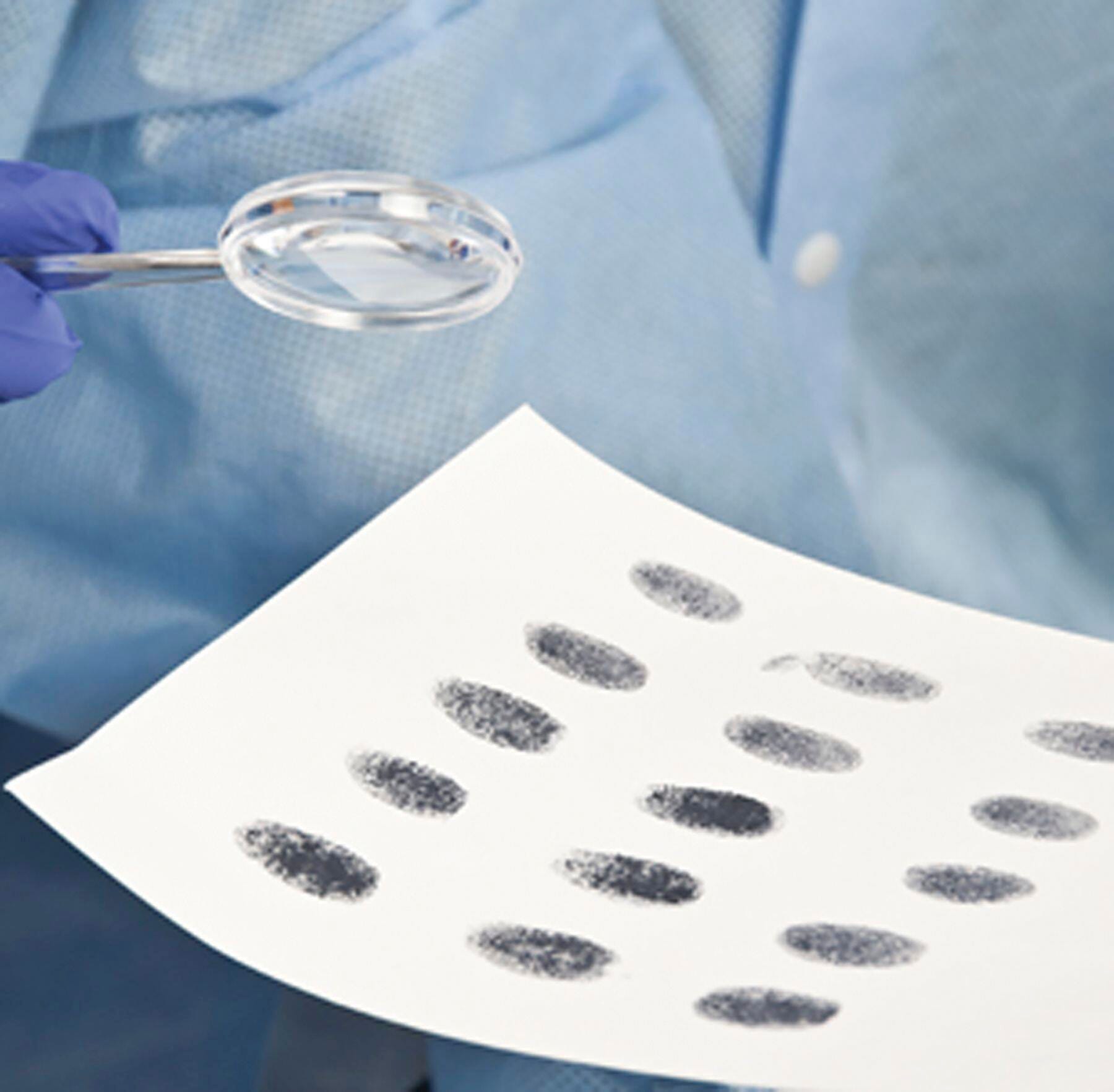 WHOSE FINGERPRINTS WERE LEFT BEHIND