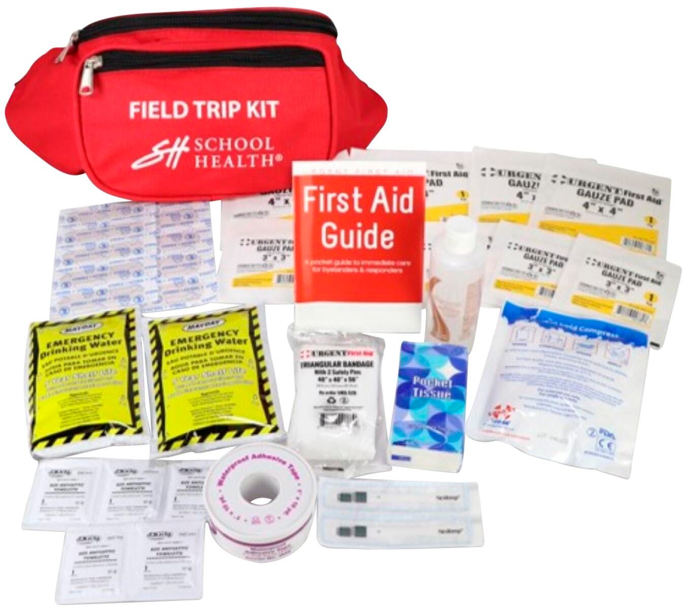 FIRST AID/HEALTH SUPPLIES - SCHOOL HEALTH FIELD TRIP EMERGENCY KIT