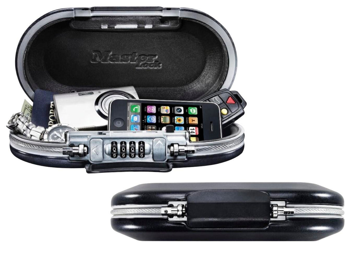 SECURITY - MASTER LOCK COMBINATION PORTABLE PERSONAL SAFE