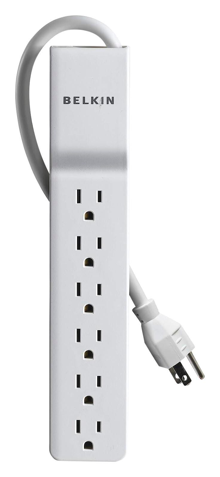 SURGE PROTECTOR 6 OUTLET 4FT CORD IVORY