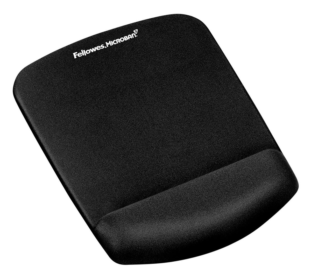 MOUSE PAD W/WRIST REST PLUSHTOUCH BLACK