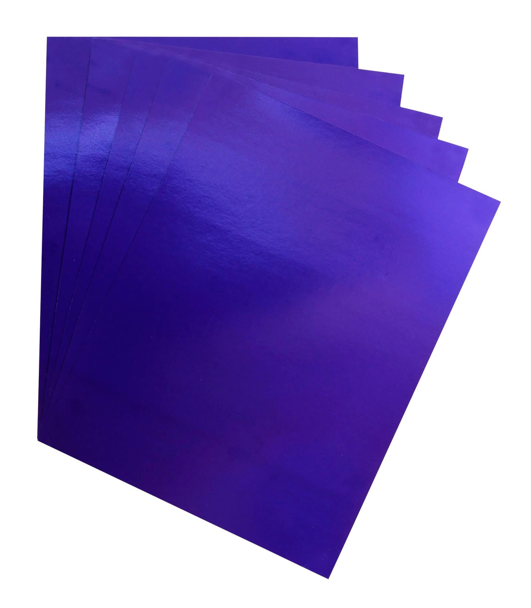 BOARD FOIL 8-1/2 X 11 IN DK BLUE 25 SHT