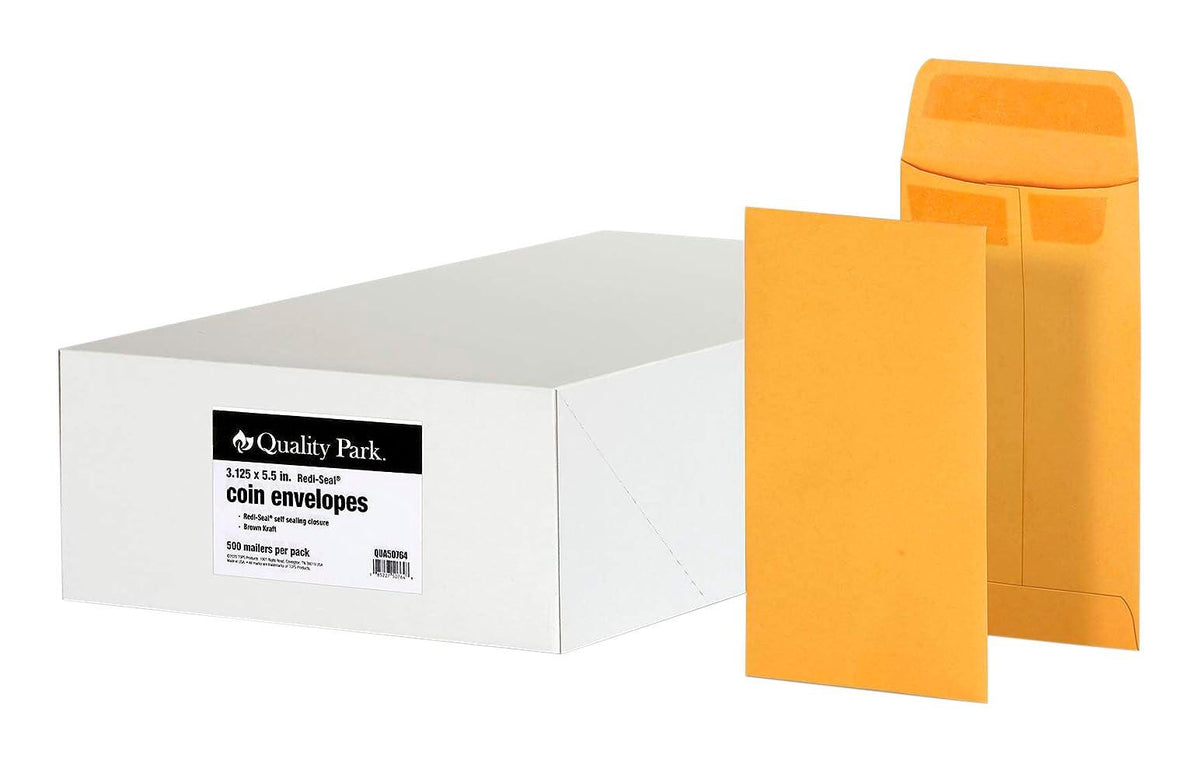 ENVELOPE #5-1/2 KRFT REDISEAL BOX OF 500