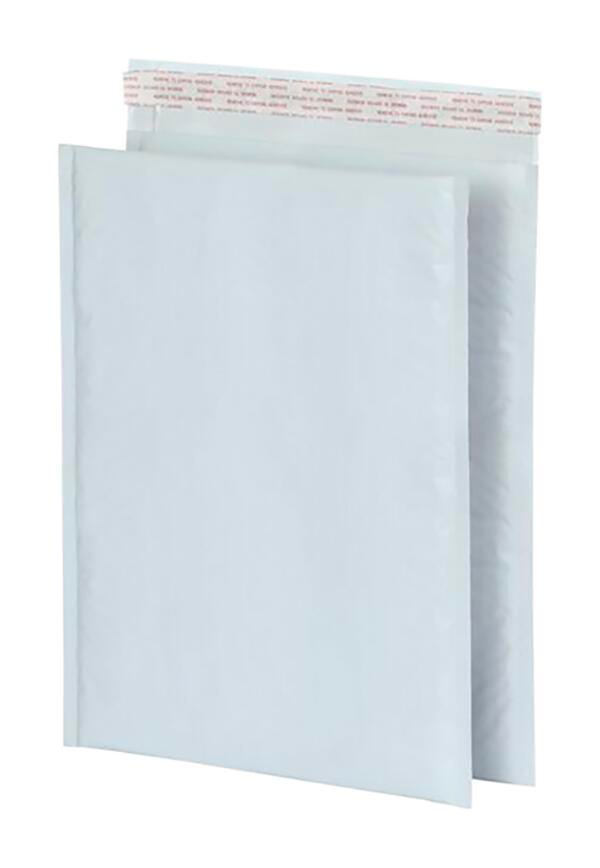 ENVLP POLY NO 5 BBL MLR WHT 10.5 x 15 BOX OF 25