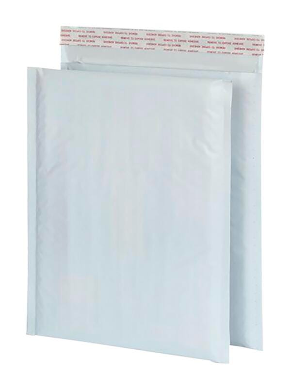 ENVLP POLY NO 2 BBL MLR WHT 8.5 x 11 BOX OF 25