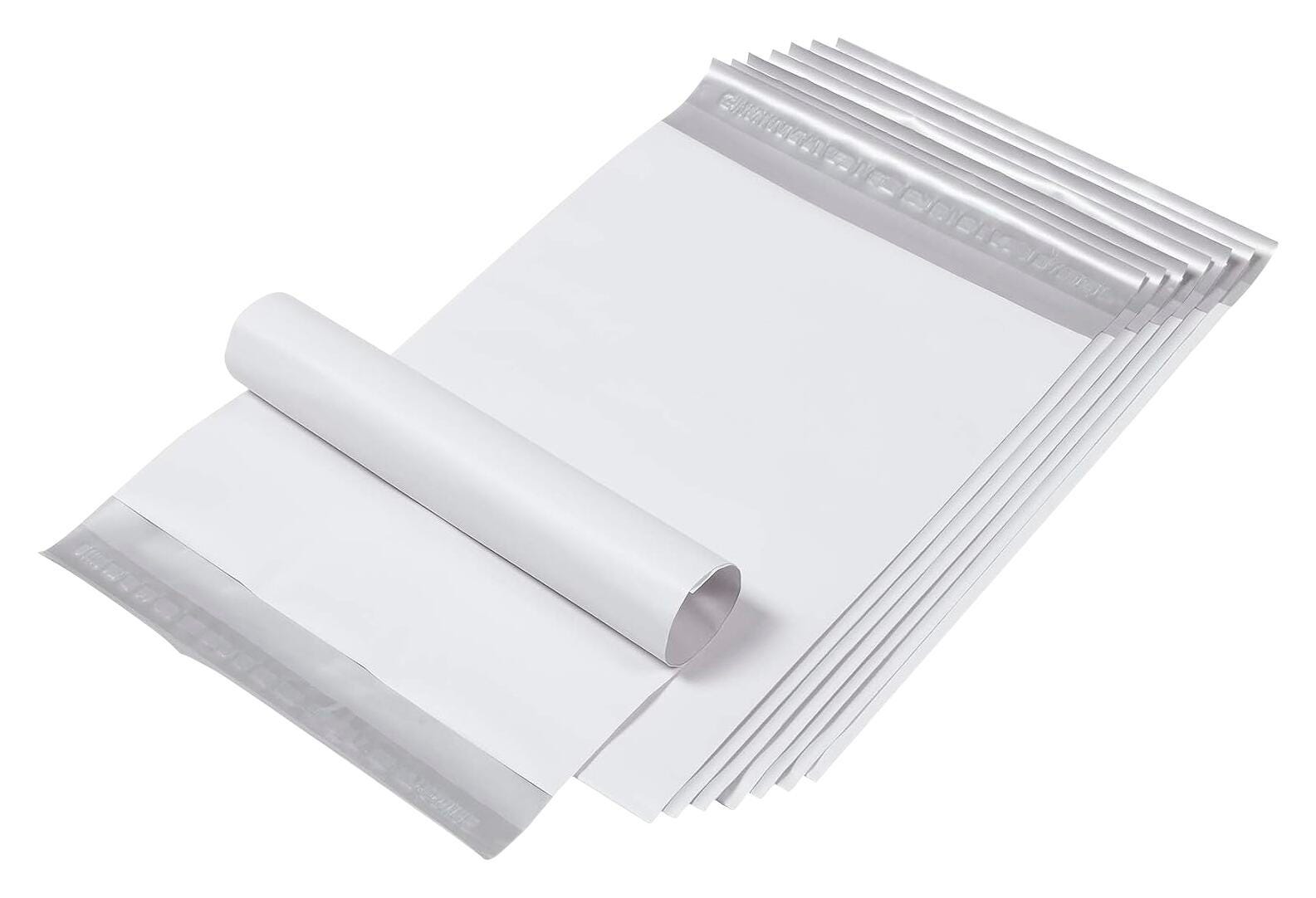 ENVLP POLY BBL MLR WHT 10 x 13 BOX OF 100