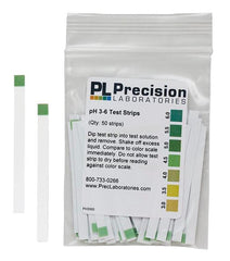 PH 3-6 PLASTIC TEST STRIPS PKG/50