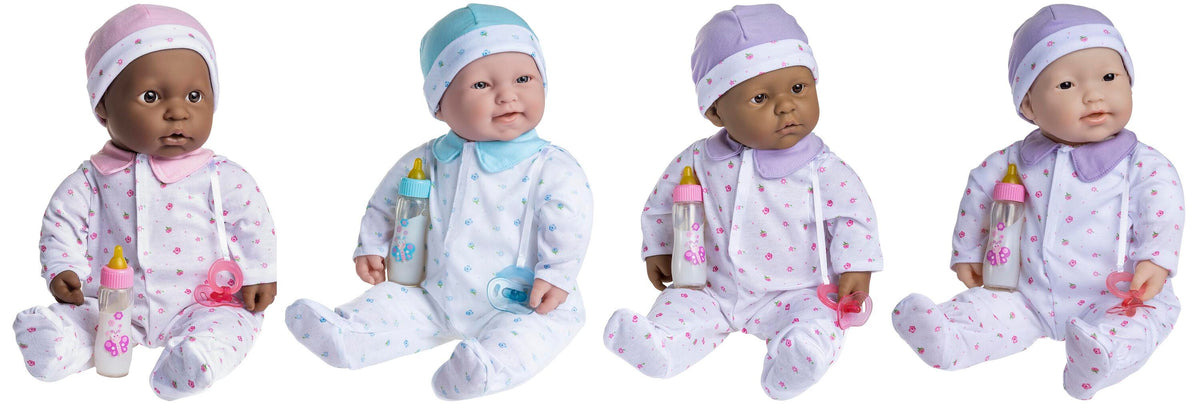 LA BABY 20 INCH SOFT BODY DOLL SET