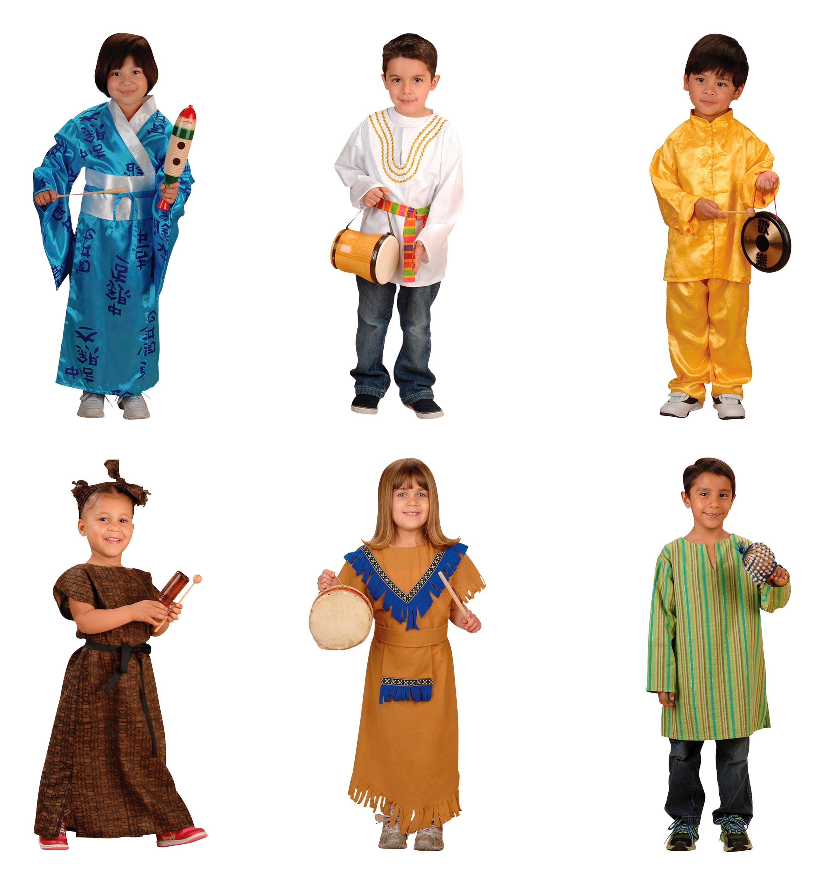 MULTICULTURAL CLOTHING SET 2