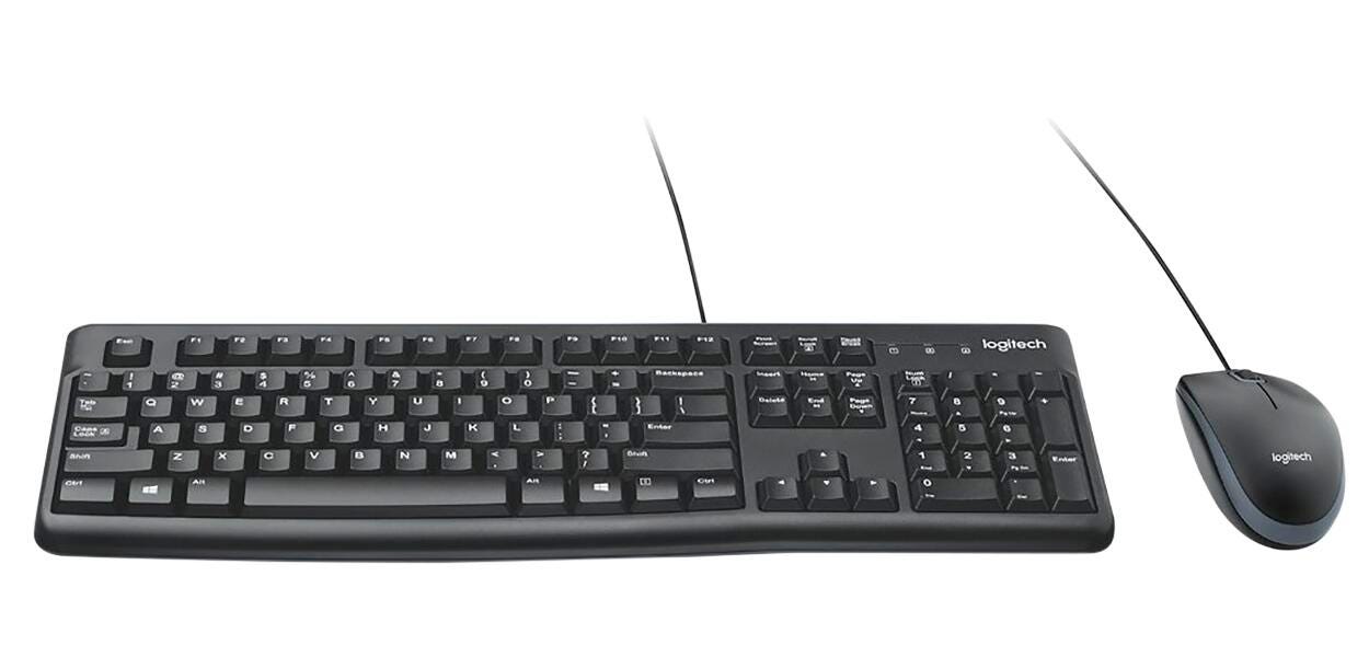 LOGITECH - KEYBOARD MOUSE COMBO CORDED MK120 - LOG920002565