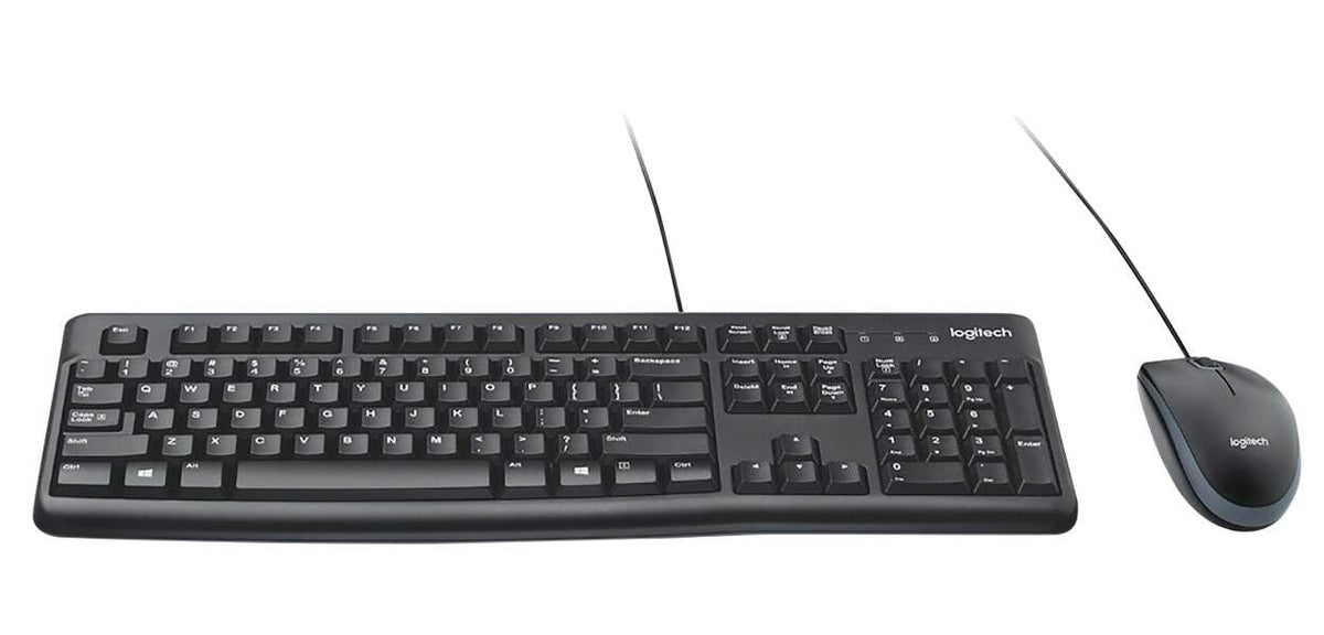LOGITECH - KEYBOARD MOUSE COMBO CORDED MK120 - LOG920002565
