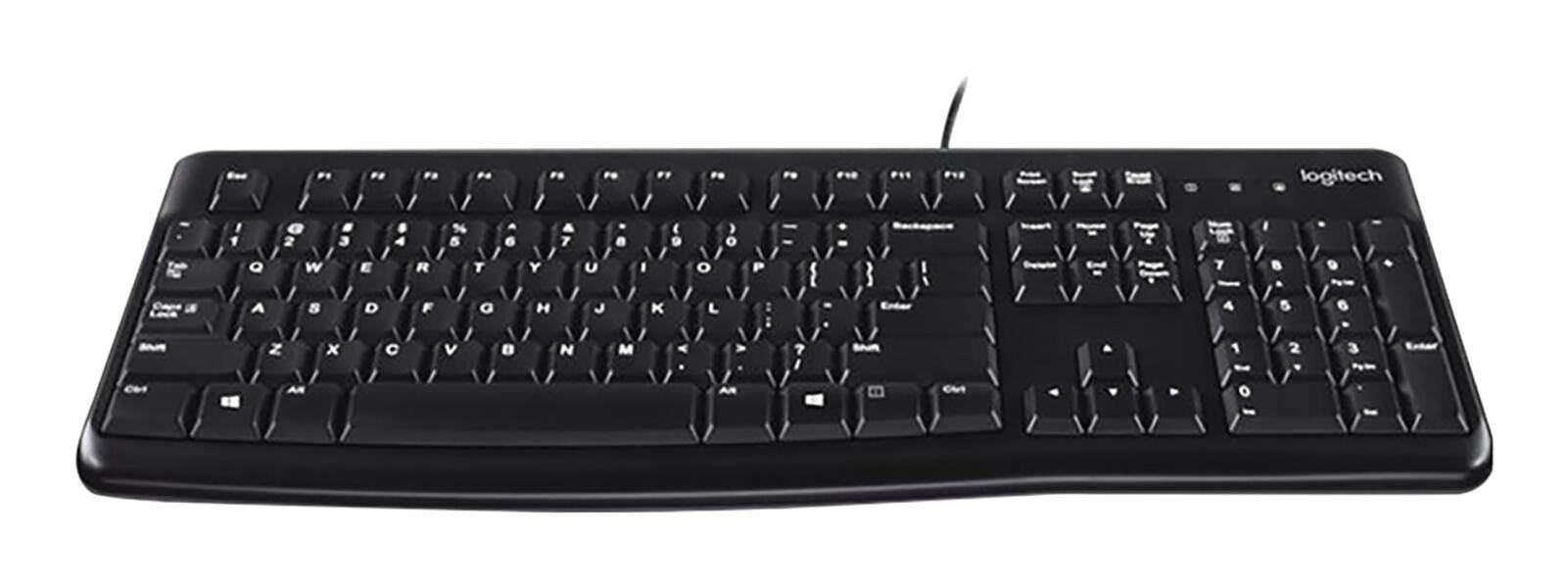 LOGITECH - KEYBOARD CORDED BLACK K120 - LOG920002478