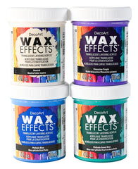 PAINT ARYLIC WAX EFFECTS COOL SET OF 4