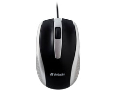 MOUSE WIRED OPTICAL SILVER VERBATIM VER99741