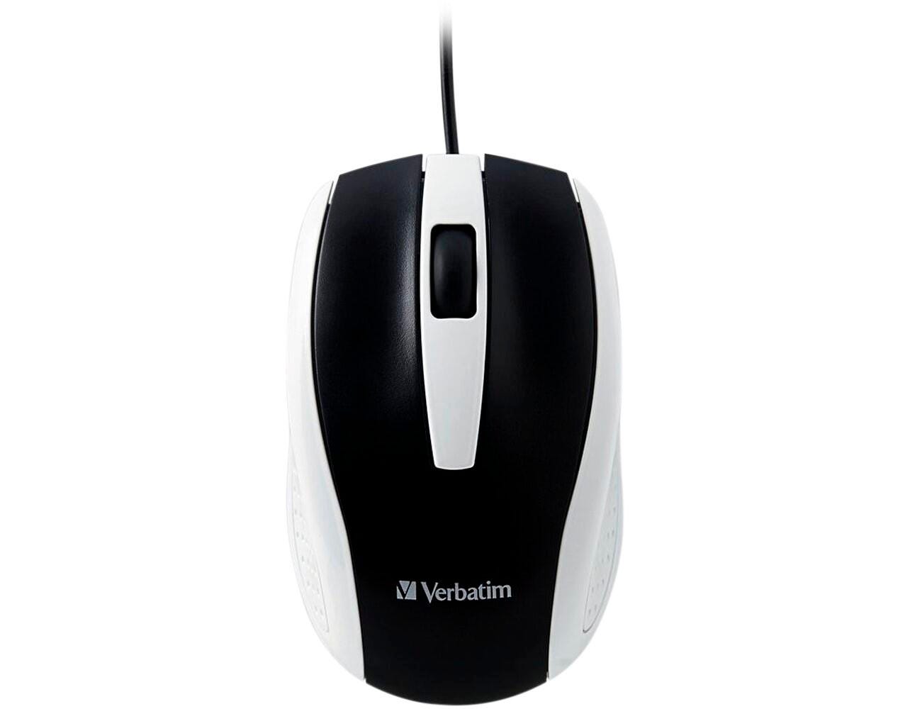 MOUSE WIRED OPTICAL WHITE VERBATIM VER99740