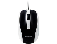 MOUSE WIRED OPTICAL WHITE VERBATIM VER99740