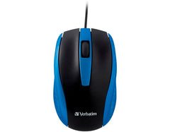 MOUSE WIRED OPTICAL BLUE VERBATIM VER99743