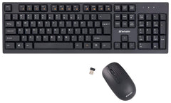 KEYBOARD MOUSE COMBO WIRELESS VERBATIM VER70724