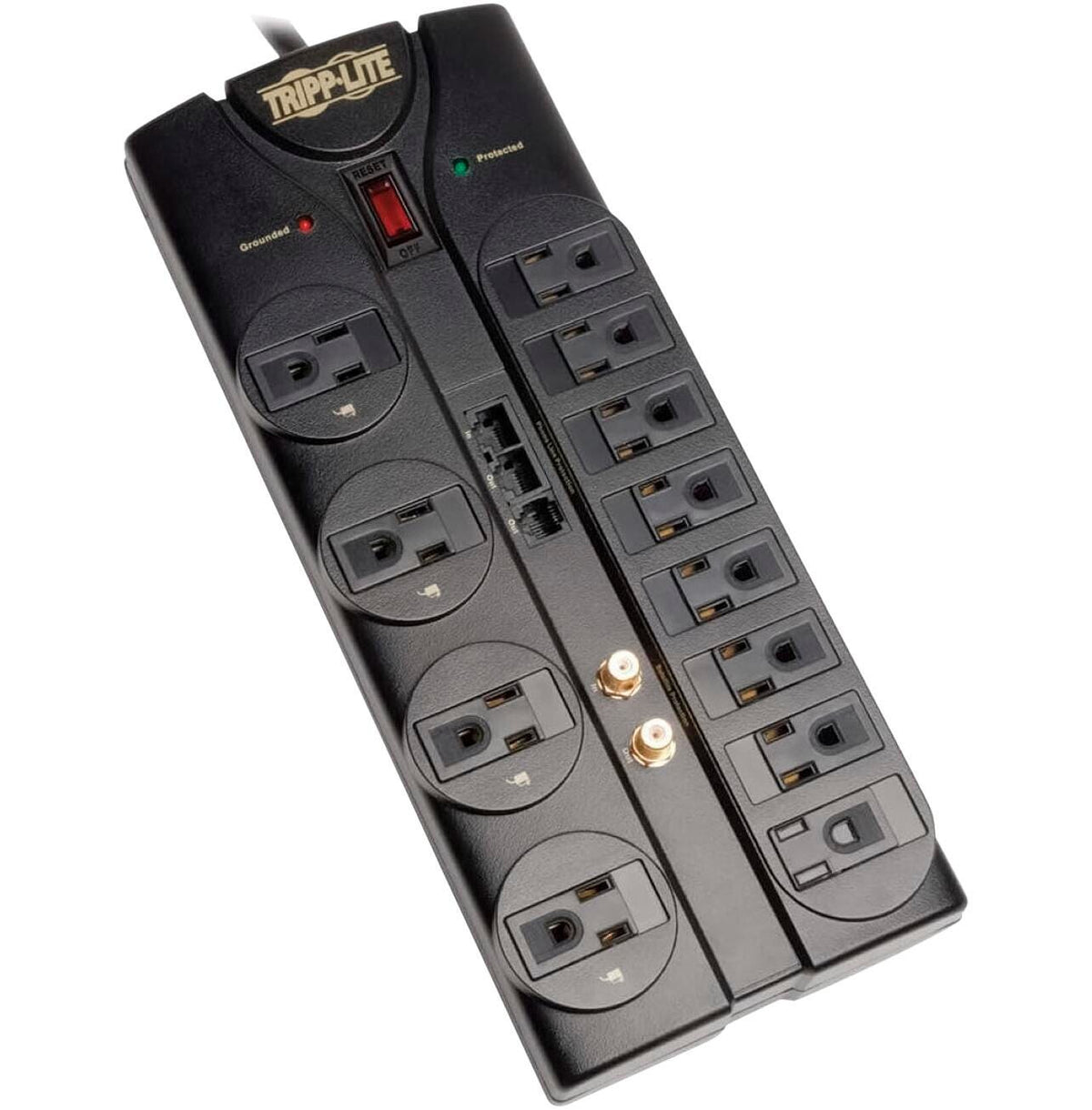 SURGE PROTECTOR 12 OUTLET 8 FT CORD BLACK TRPTLP1208SAT