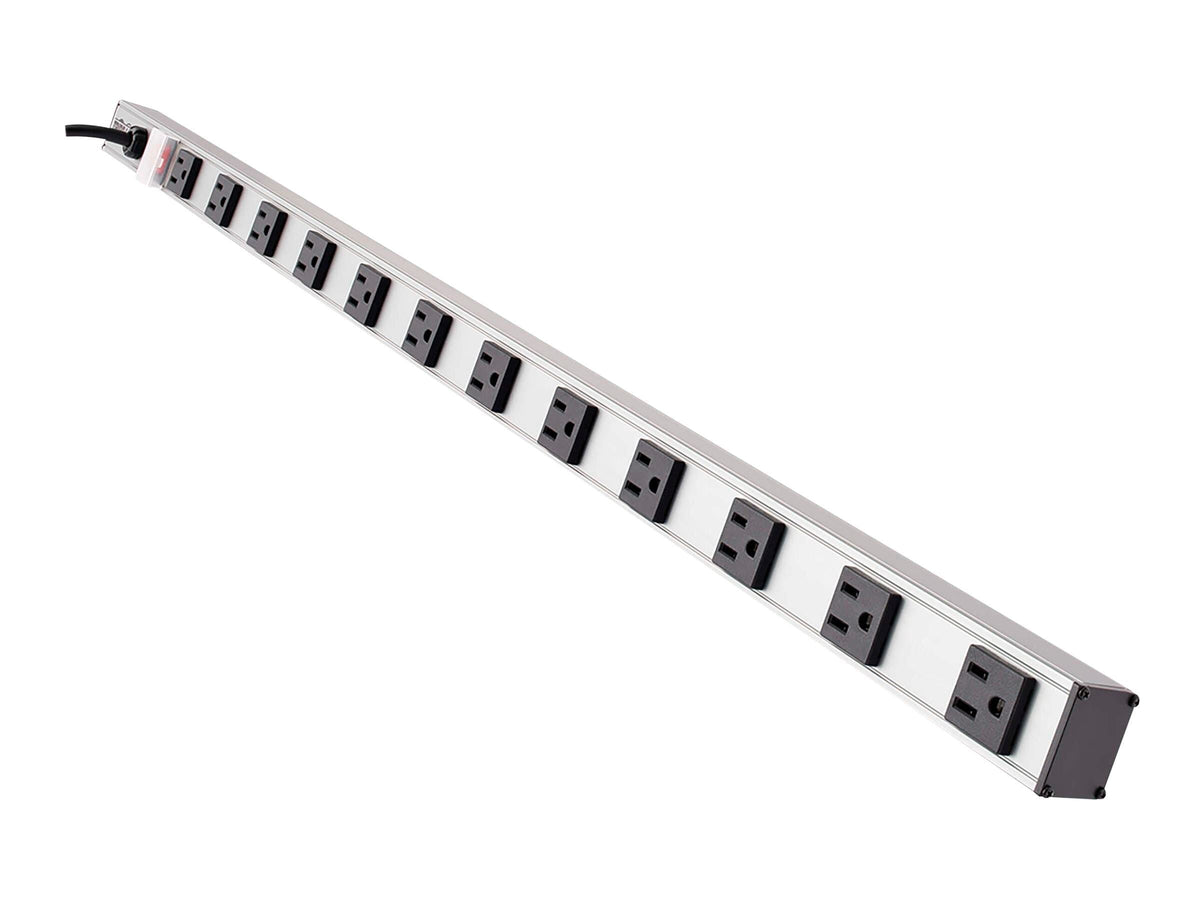 POWER STRIP VERTICAL 12 OUTLET 15 FT CORD GRAY TRPPS3612