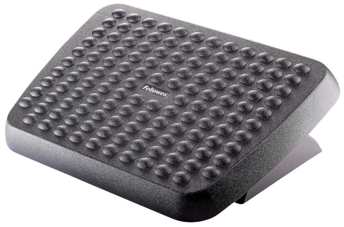 FOOTREST ADJUSTABLE ERGONOMIC BLACK RCP4653
