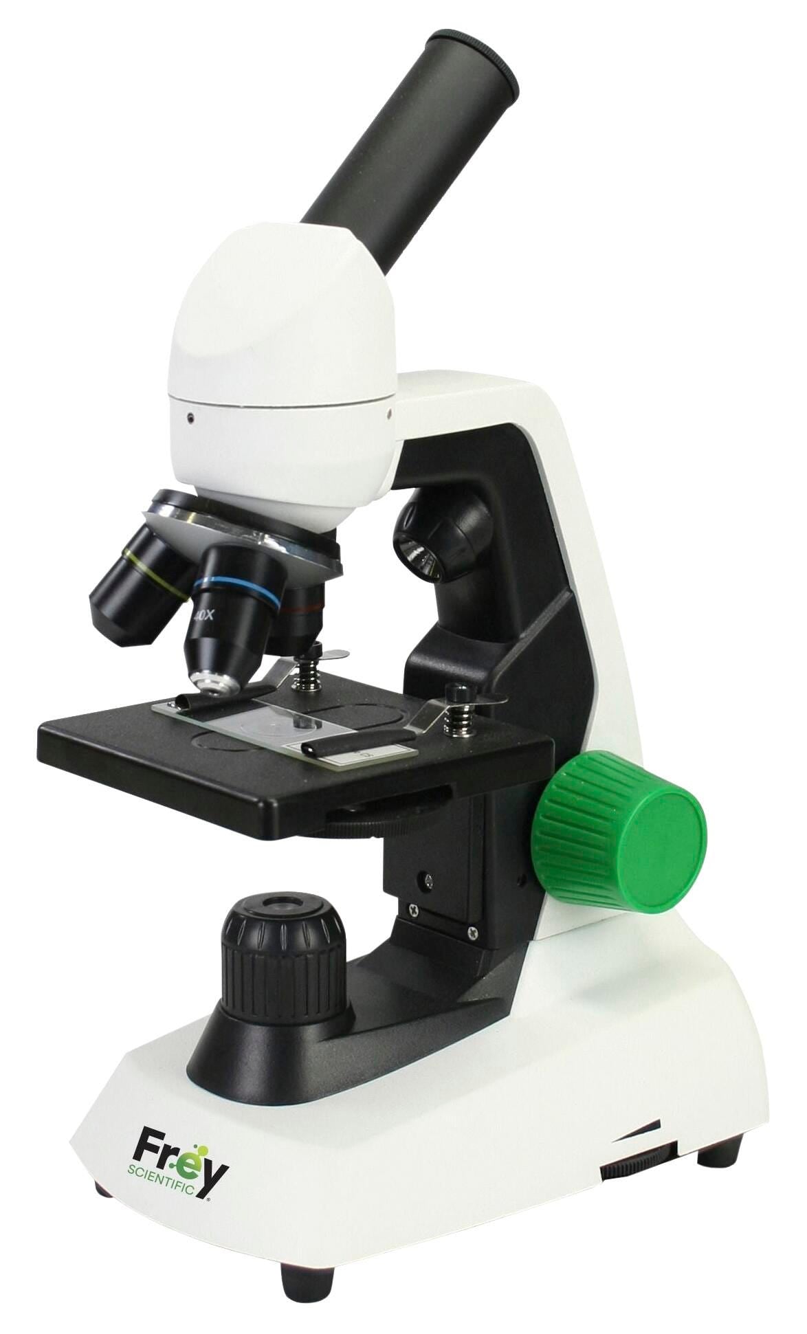 MICROSCOPE BASIC ELEM COMPOUND DUAL LED 4X 10X 40X