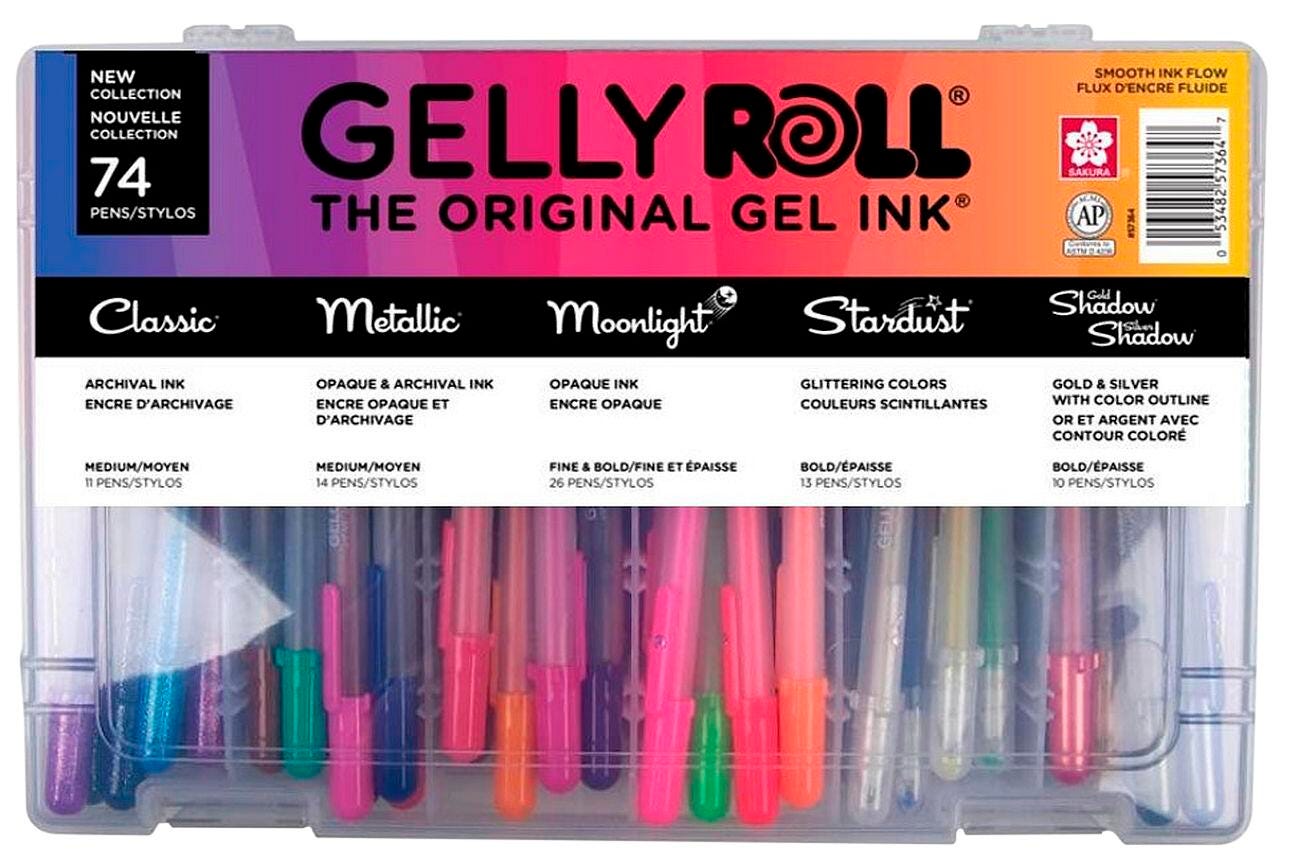 PENS GELLY ROLL SAKURA CLASS SET OF 74