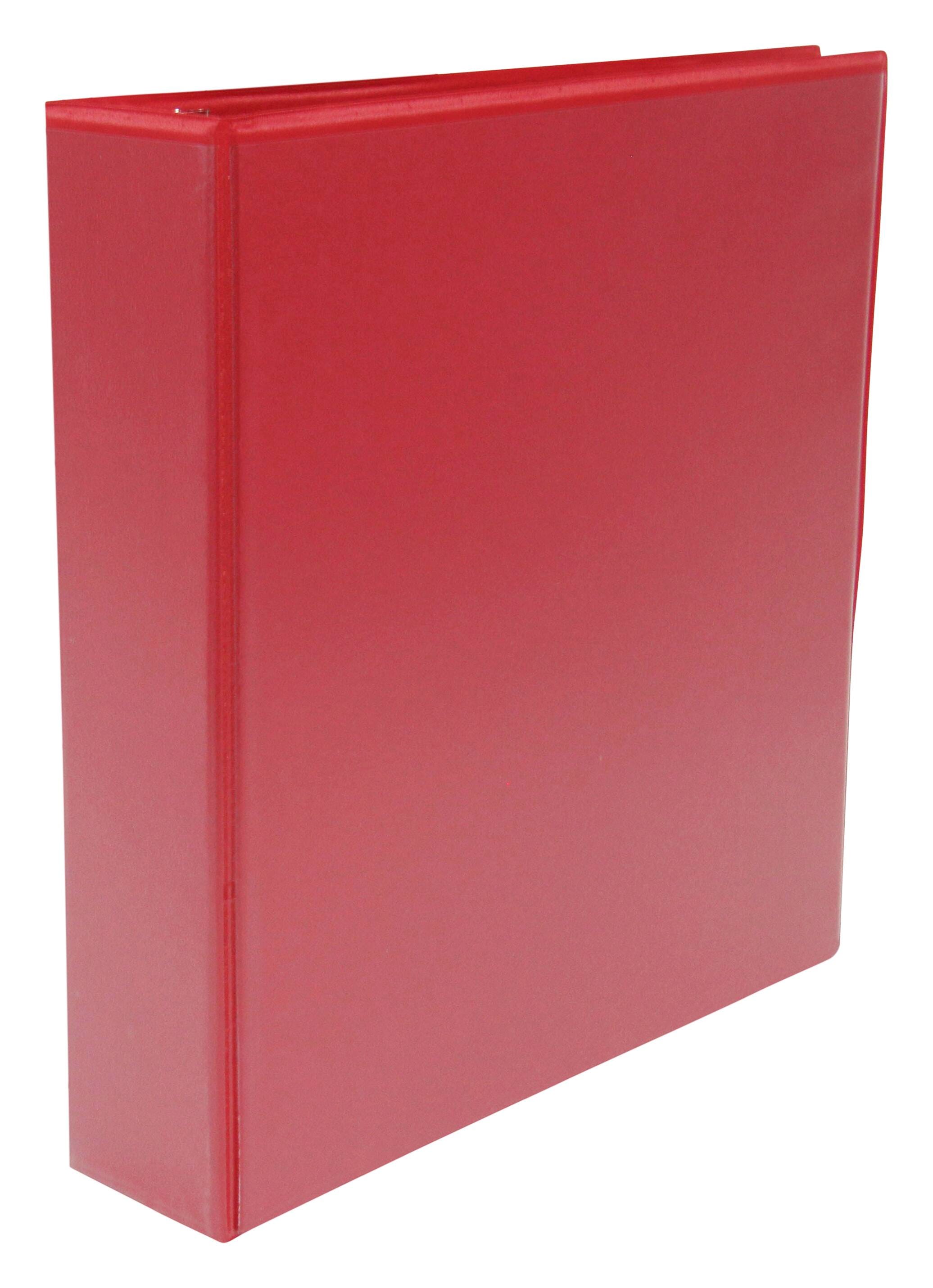 BINDER D-RING 2 IN RED SCHOOL SMART