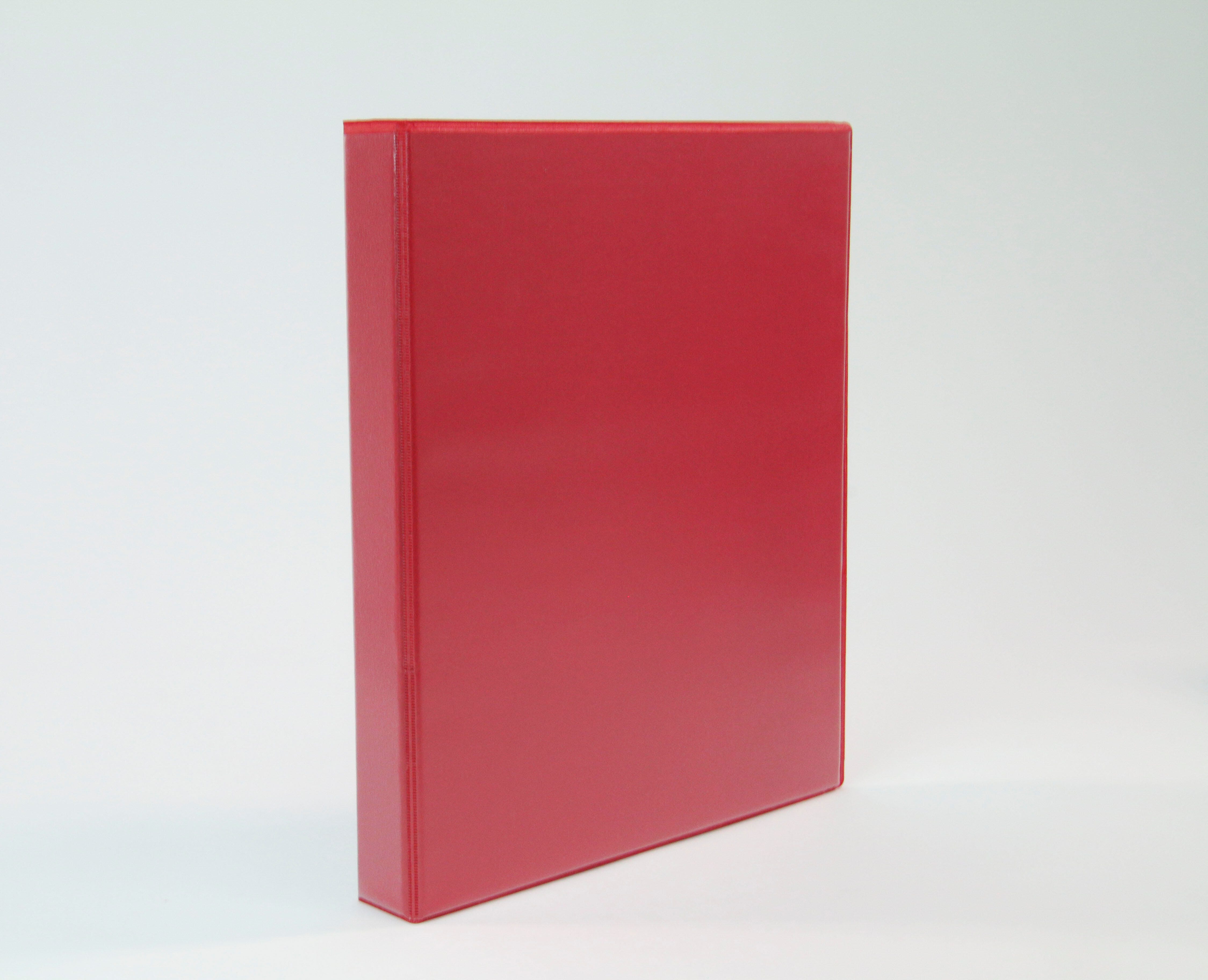 BINDER VIEW D-RING 1 IN RED SCHOOL SMART