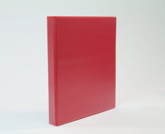 BINDER VIEW D-RING 1 IN RED SCHOOL SMART
