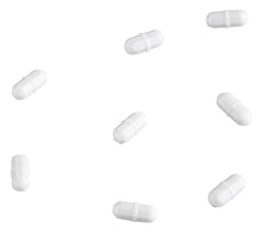 MAGNETIC STIR BAR PTFE 20X8MM PK10 WHITE