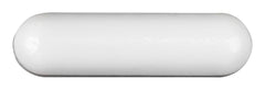 MAGNETIC STIR BAR PTFE SMOOTH 30X8MM PK10 WHITE