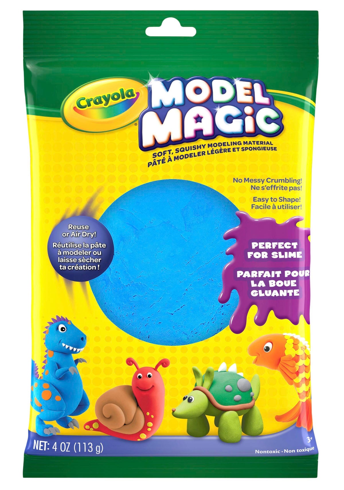 DOUGH MODEL MAGIC CRAYOLA BLUE 4 OZ