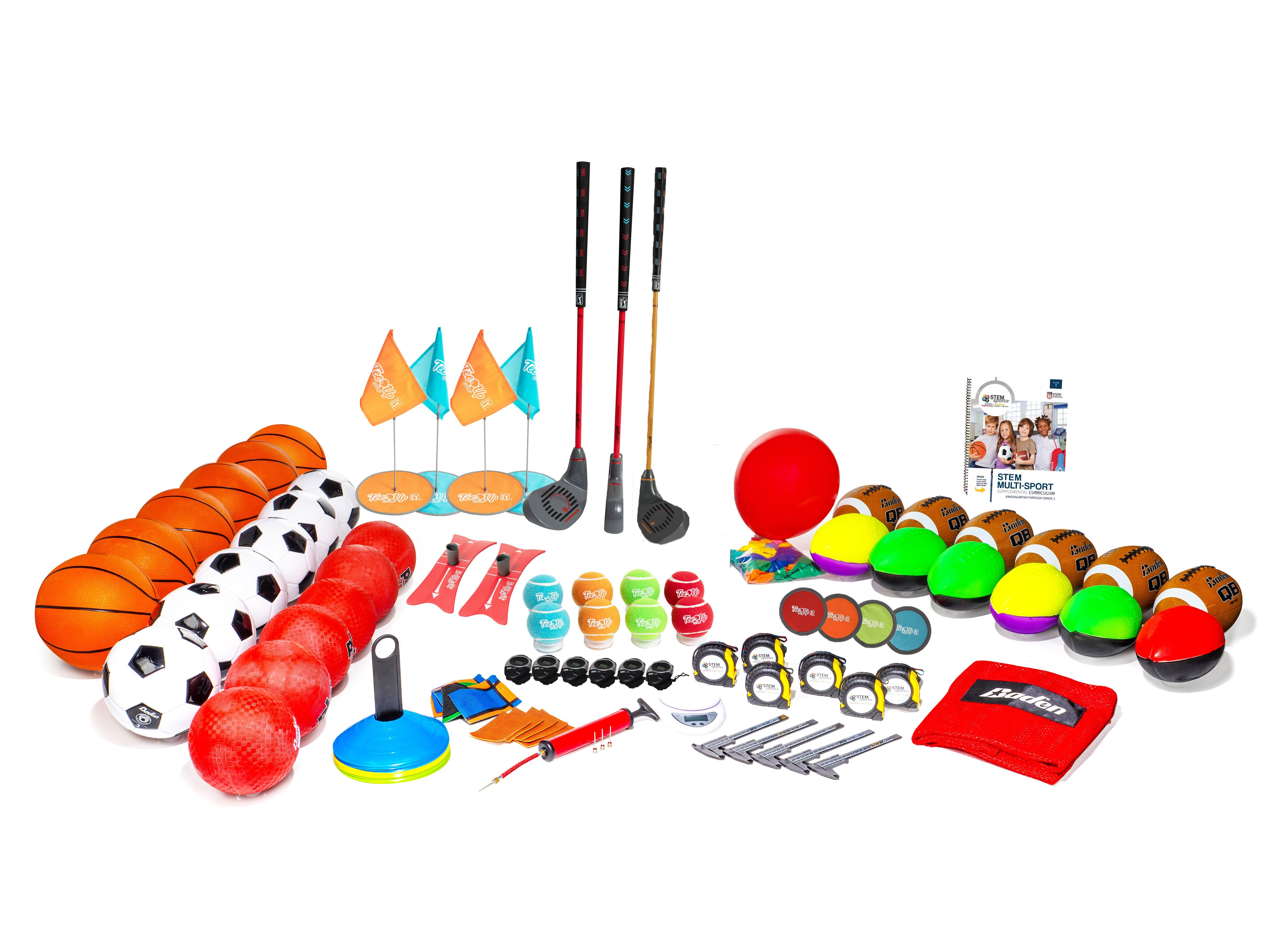 STEM SPORTS STEM MULTI-SPORT K-2 CURRICULUM KIT STEM SPORTS