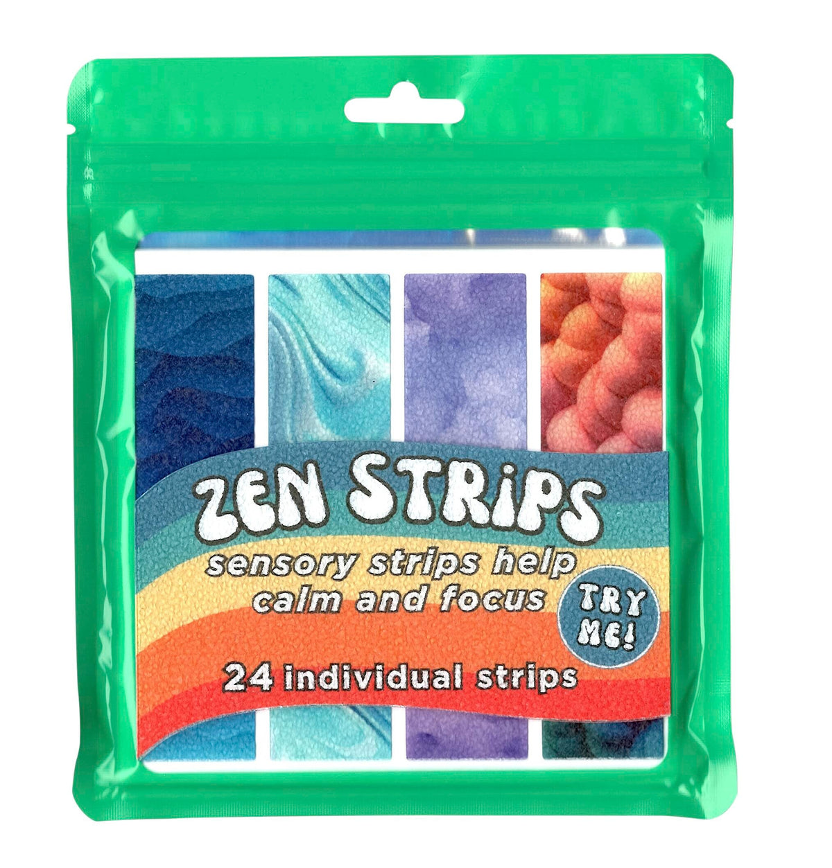STICKER ZEN STRIPS SANDY GRADIENT PACK OF 24 STRIPS