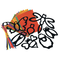 Stained Glass Bugs Pk 35