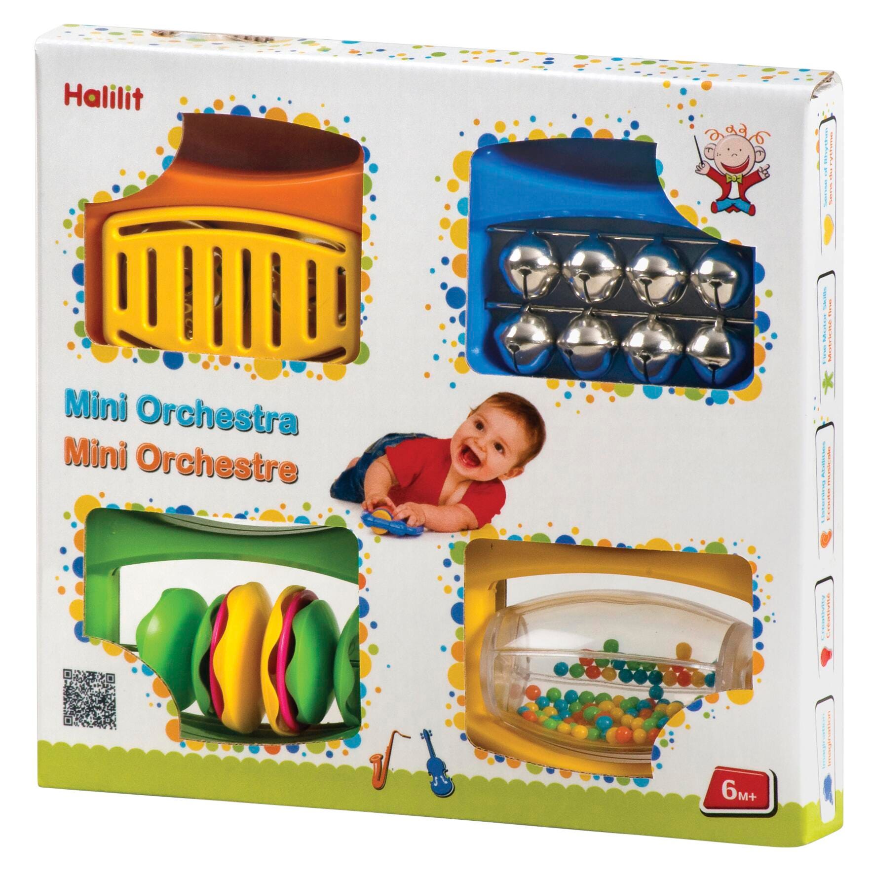 MINI INSTRUMENT ORCHESTRA SET OF 4