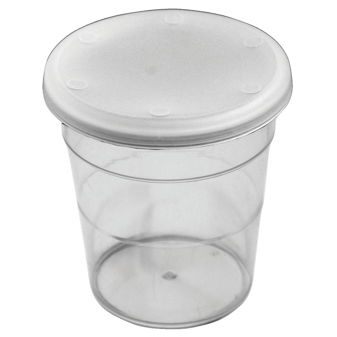 Jar Clear Plastic Pack 12