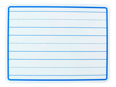 DRY ERASE BOARD LINED BOTH SIDES 12X18 SCHOOL SMART PACK OF 10