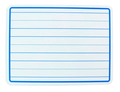 DRY ERASE BOARD LINED FRONT/UNLINED BACK 9X12 SCHOOL SMART PACK OF 10