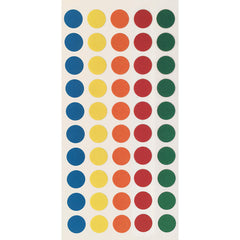 S/A Label 8Mm Dia Orange Pk9800