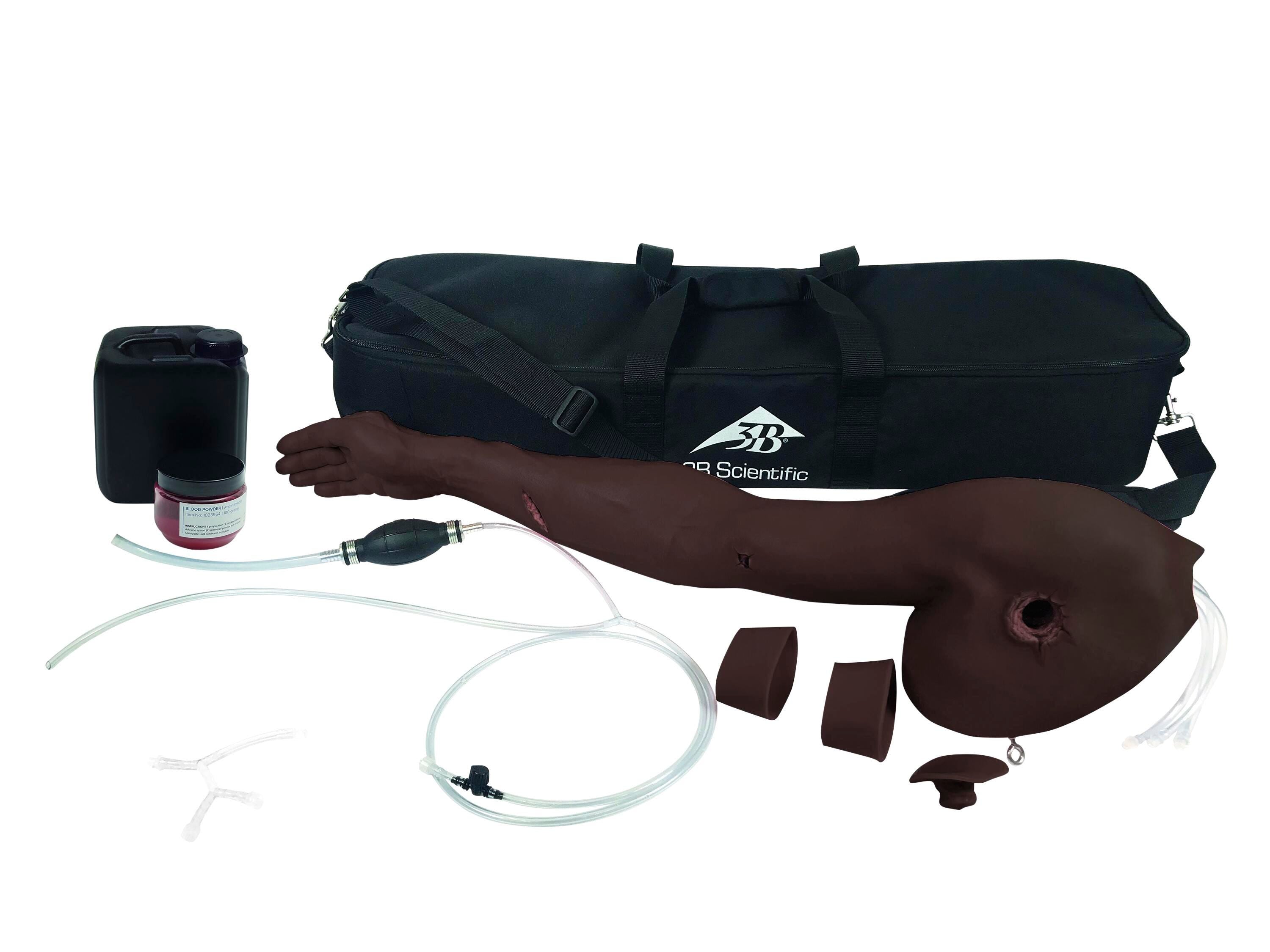 HEMORRHAGE CONTROL ARM TRAINER DARK SKIN