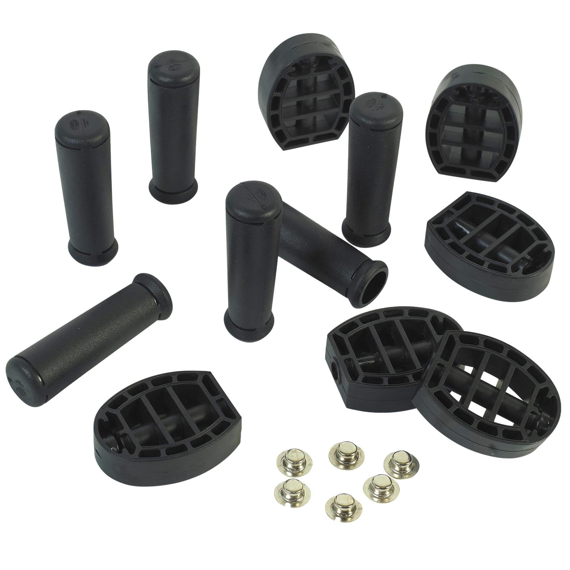 CHILDRENS FACTORY - CLASSICRIDER BLACK PEDAL AND HANDGRIP REPLACEMENT SET