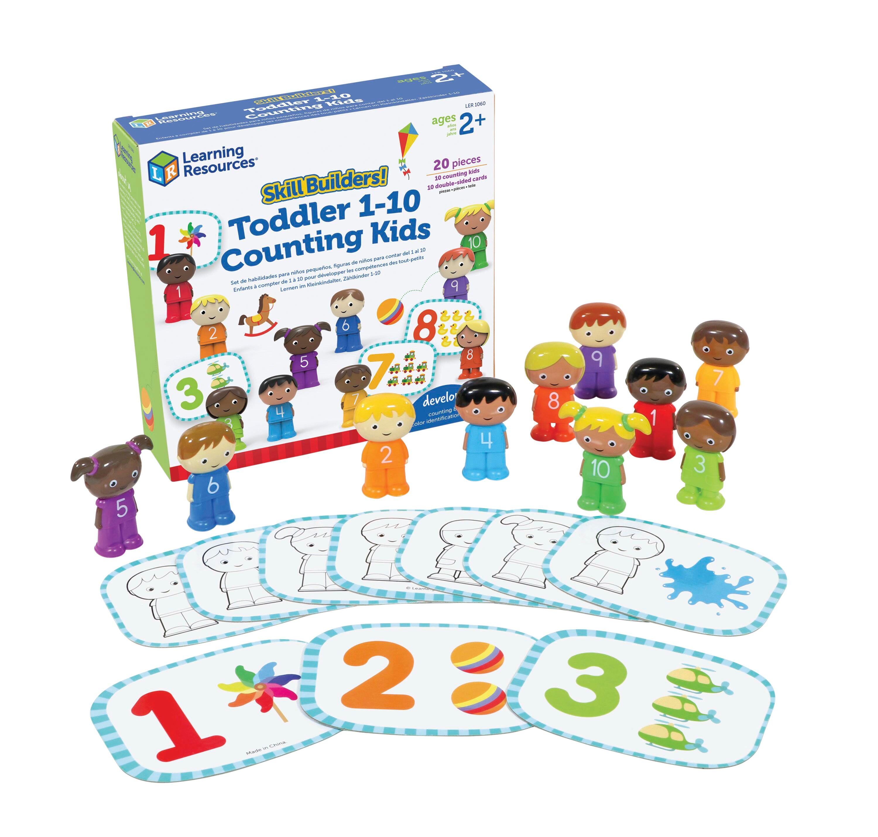 SKILL BUILDERS TODDLER 1 - 10 COUNTING KIDS