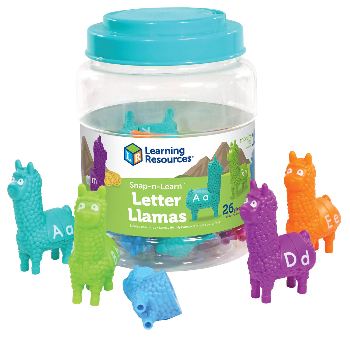 SNAP N LEARN LETTER LLAMAS