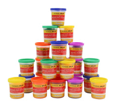 DOUGH MODELING SCHOOL SMART 3 OZ ASSORTED COLORS SET OF 24