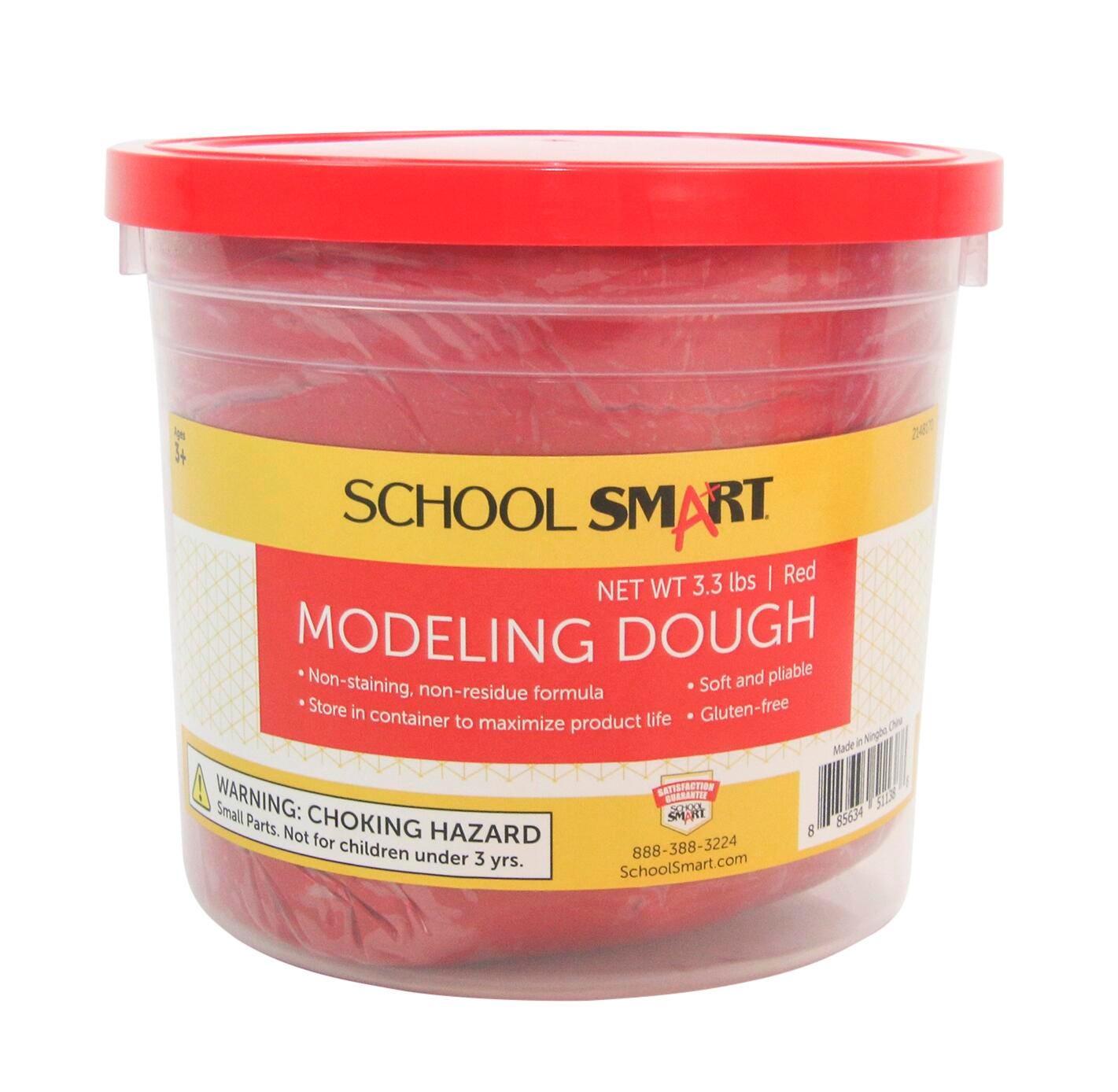 DOUGH MODELING SCHOOL SMART 3.3 LBS RED